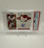 2020 National Treasures J.K. Dobbins Logo Signature 1/1 NIKE SWOOSH PATCH PSA 10