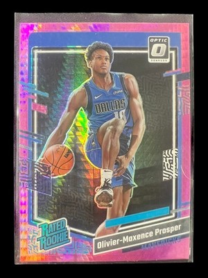 Olivier-Maxence Prosper 2023-24 Panini Donruss Optic Hyper Pink Prizm RC #202