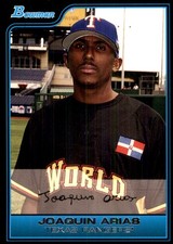 Joaquin Arias 2006 Bowman Draft Picks & Prospects #FG40 Rangers MLB READ