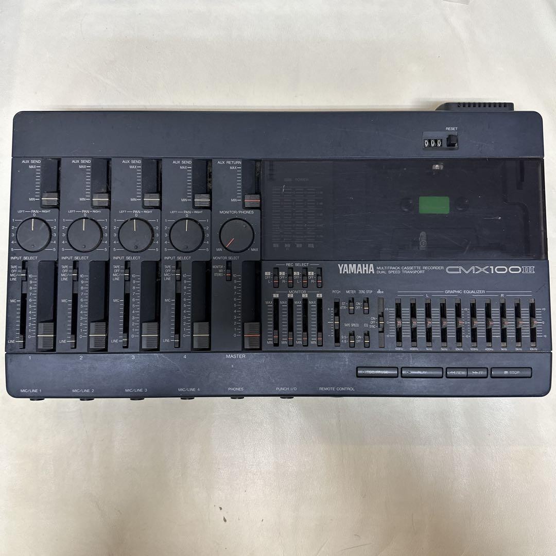 YAMAHA ヤマハ CMX100III B MTR マルチトラック カセット レコーダー