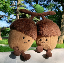 Jellycat Amuseables Ort & Tum Acorns New With Tags & Dust Bag Birthday gift