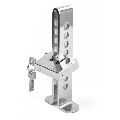 Universal Auto Car Brake Clutch Pedal Lock Anti-Theft Security Device Stainless - Picture 11 of 12