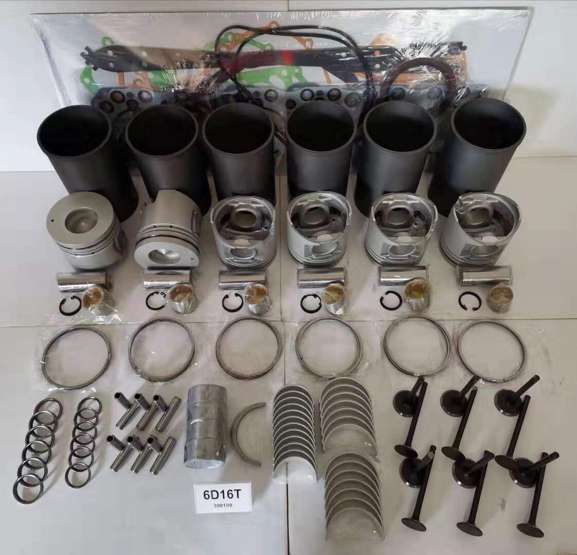 6D16 6D16 ENGINE REBUILD KIT PISTON NUMBER:ME072062 | eBay 