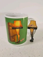 'A Christmas Story' Leg Lamp Coffee Mug Collectible And Magnet. Perfect Gift New