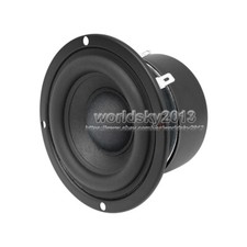 1x 3.5" inch 89mm 4/8ohm 25W Bass Audio Speaker Stereo Woofer Loudspeaker Horn