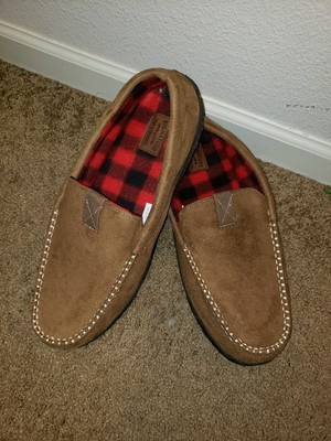 signature levi strauss memory foam slippers