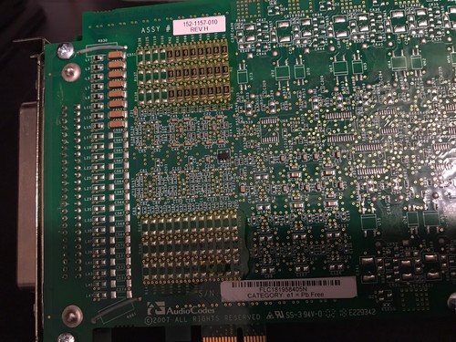 AudioCodes SmartWORKS 152-1157-010 REV H LD-Series Model: 910-0701-001 Rev A - Picture 2 of 4