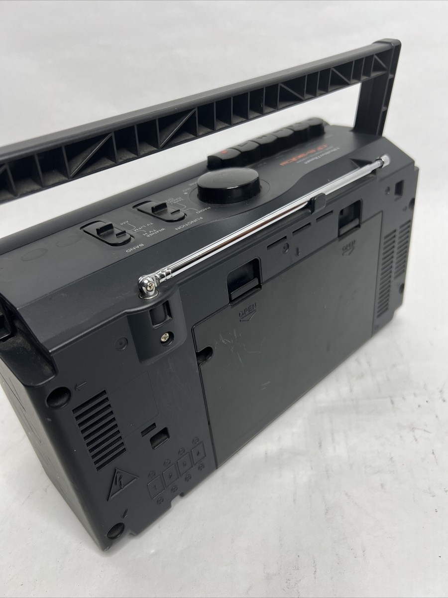 TV Audio Weather Band Radio Sony CFM-30TW AM/FM Radio Cassette Recorder ...