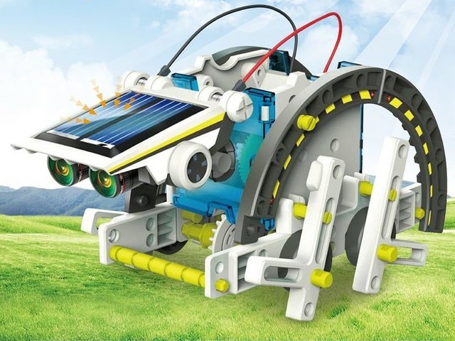 13 in 1 solar robot