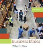 Business Ethics: A Textbook with Cases - Paperback - VERY GOOD