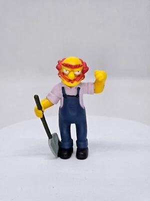 Figurine Groundskeeper Willie, The Simpsons, Winning Moves, 2007, 9 cm - Photo 1/4