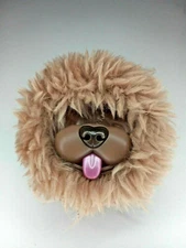 Bath & Body Works Car Scentportable Holder Shaggy Brown Dog Visor Clip