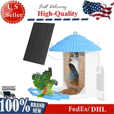 Bird Feeder-Smart  with Camera for Solar Powered Waterproof IP65