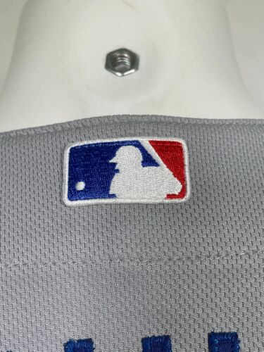 Yasiel Puig #66 Los Angeles Dodgers Majestic Authentic Gray Road Jersey Men's 48 - Picture 4 of 15