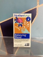 Motherlove Balancing Blend Capsules Herbal Supplement 60 Capsules Exp 06/26
