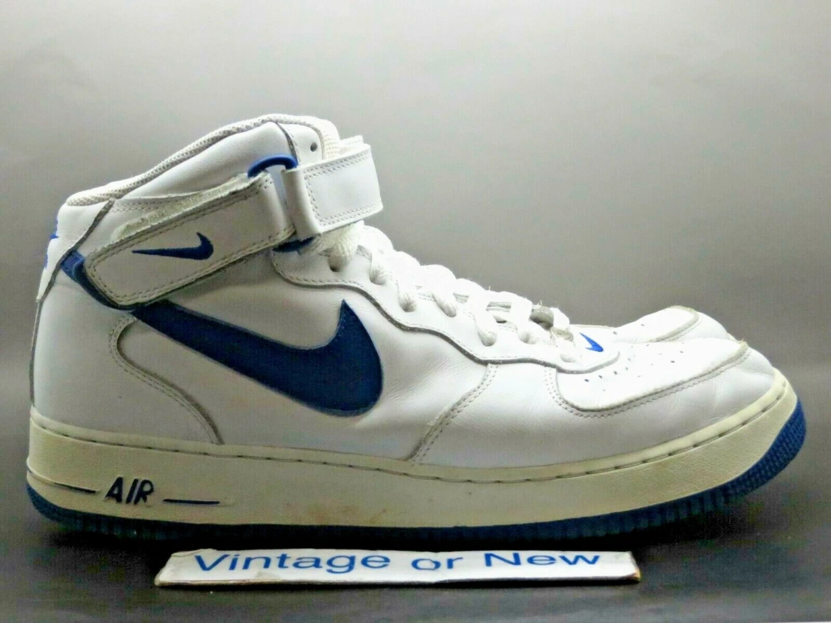 Royal blue air force 1 on sale mid