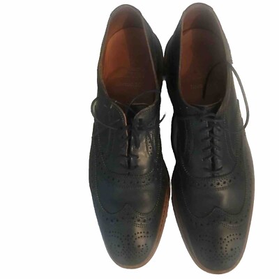 Allen Edmonds size 11 1/2 Allen Edmonds Bradley Size 11 1/2 A Black Leather Split Toe  main image 4