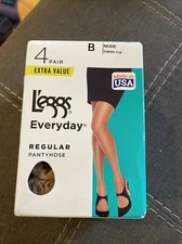 L'eggs Everyday Regular sheer toe 4 Pair Nude B