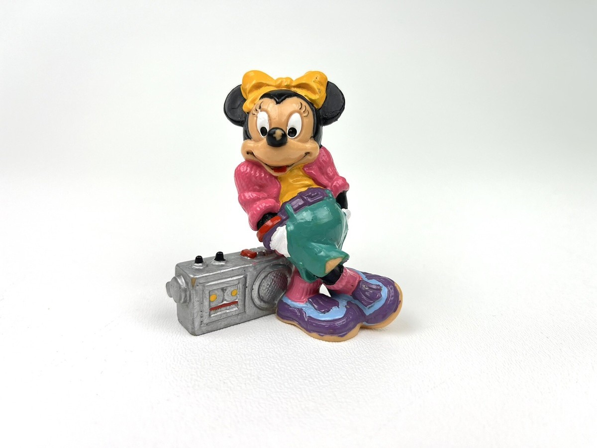 2 Minnie Mouse Figures 1987 Walt Disney Bully West Germany 3 2 Minnie Mouse Figures 1987 Walt Disney Bully West Germany 3