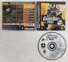 NFL GameDay 2001 (Sony PlayStation 1, 2000) COMPLETE