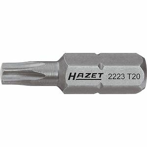 Massiccio Hazet 2223-T7 Bit 6.3 mm 1//4 di Pollice Attacco Esagonale