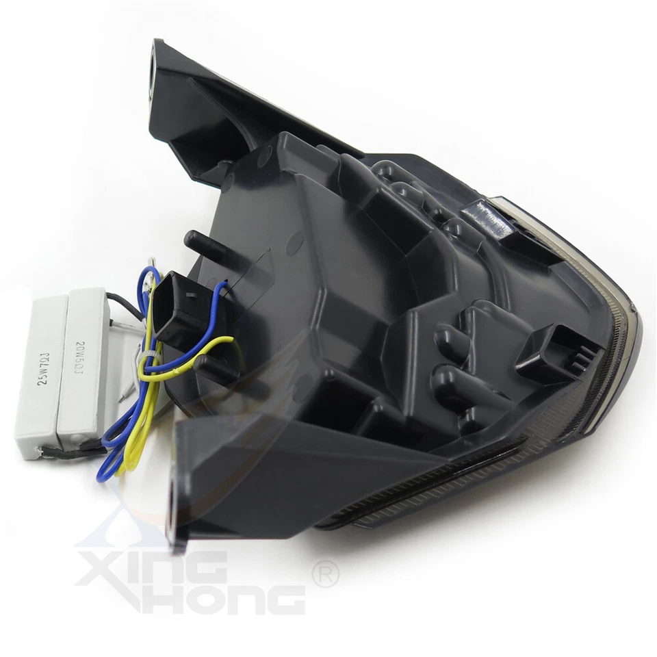 Smoke Tail Brake Light w/ Turn signal For 09 - 12 Kawasaki Ninja ZX-6R / ZX600 - Image 3 of 4