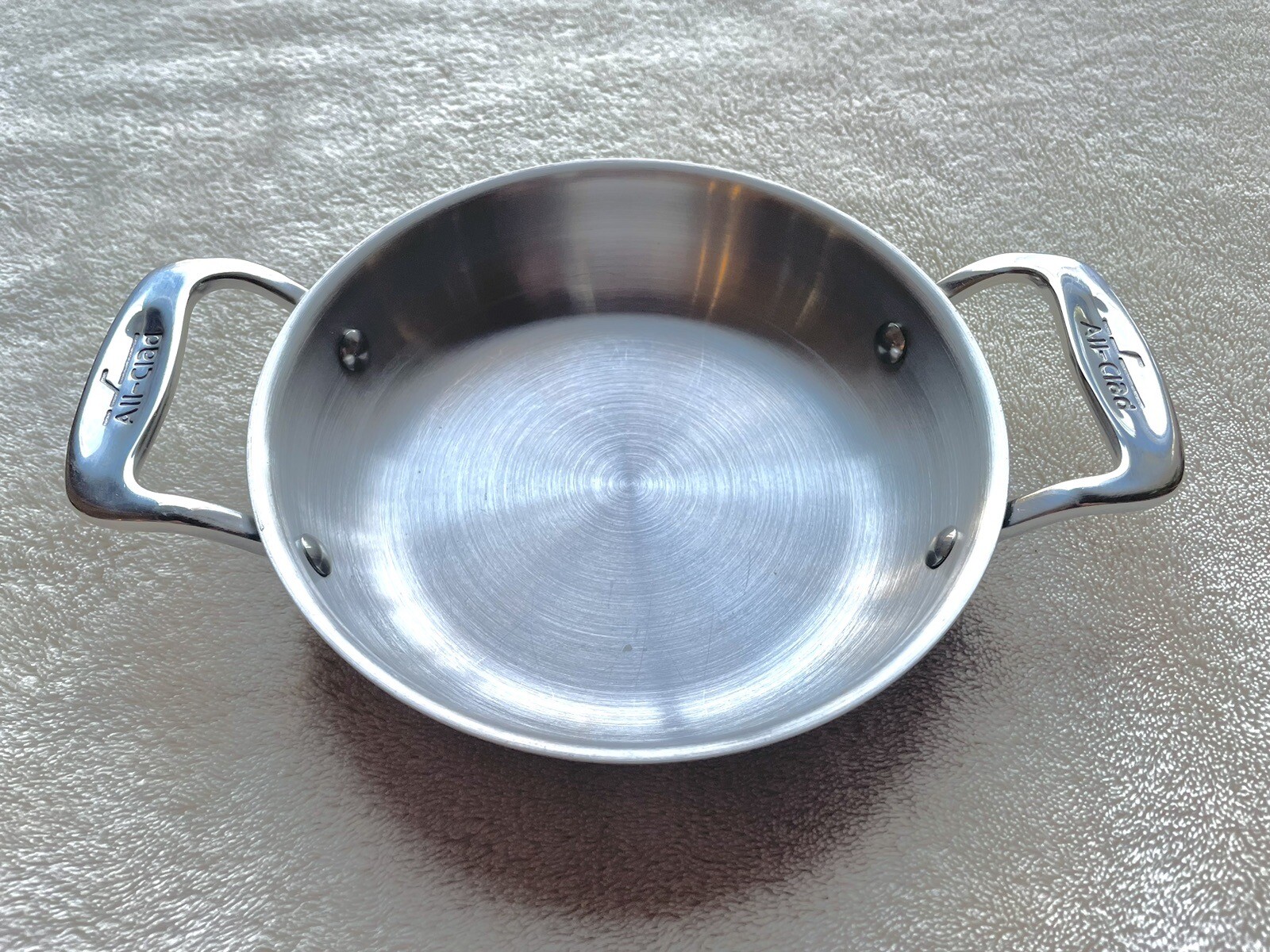 All Clad Metalcrafters TriPly Stainless Steel 6" / 15cm Mini Au Gratin