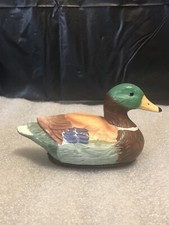 Vintage Jasco Mallard Duck Lint Remover Decoy Figurine