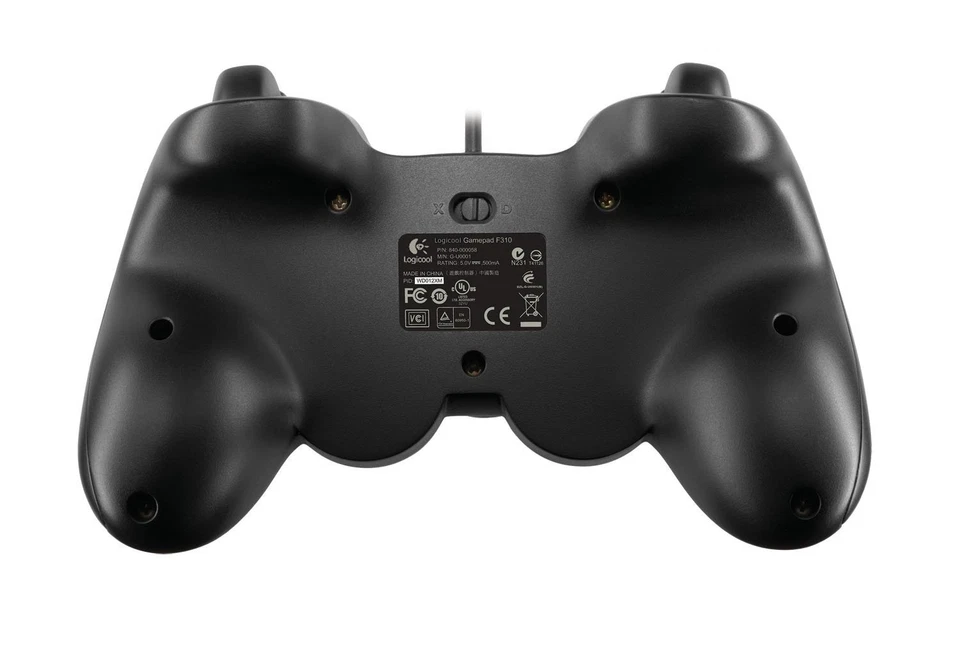 Logitech Logicool PC USB Gamepad Controller F310r New Japan - Image 2 of 4