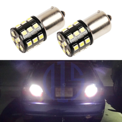 High Power White 1156 LED Reverse Backup Light Bulbs For 1992-1995 Honda Civic