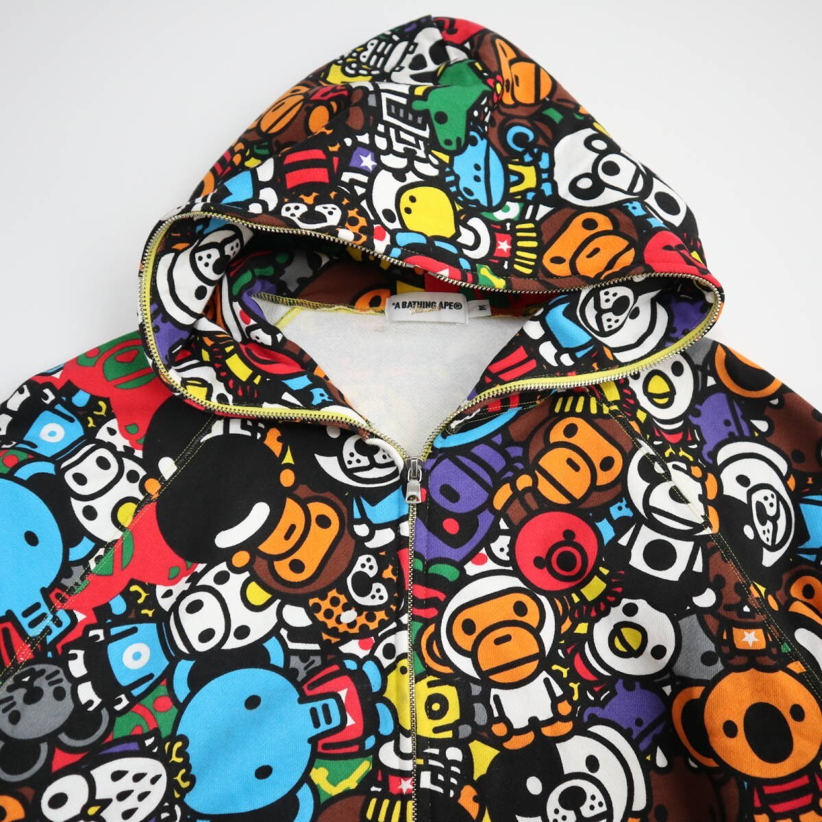 AAPE BY A BATHING APE　スタジャン　XXL A BATHING APE Kanye West Wearing Model Safari Full Zip