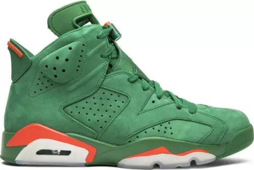 Jordan 6 Retro NRG Green Suede Gatorade