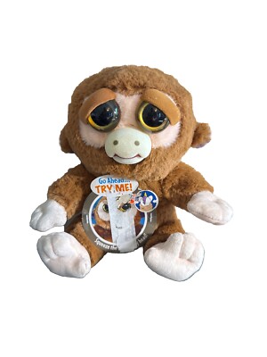 Feisty Pets Grandmaster Funk Plush Stuffed Monkey Turns Feisty with a Squeeze
