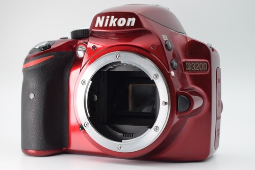 Nikon D3200 Red 24.2MP Digital SLR Camera AF-S 18-55mm f/3.5-5.6 G VR #1364 - Picture 3 of 24