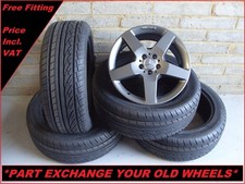 Genuine 19" Mercedes AMG 5 Spoke ML Class GLE Class Grey Alloy Wheels & Tyres