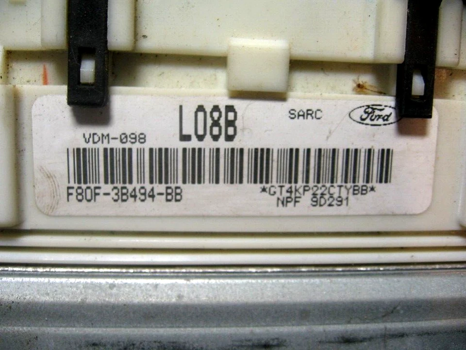 MÓDULO DE CONTROL DE SUSPENSIÓN LINCOLN CONTINENTAL 1998 1999 2000 2001 F80F-3B494-AD Foto 2 de 4