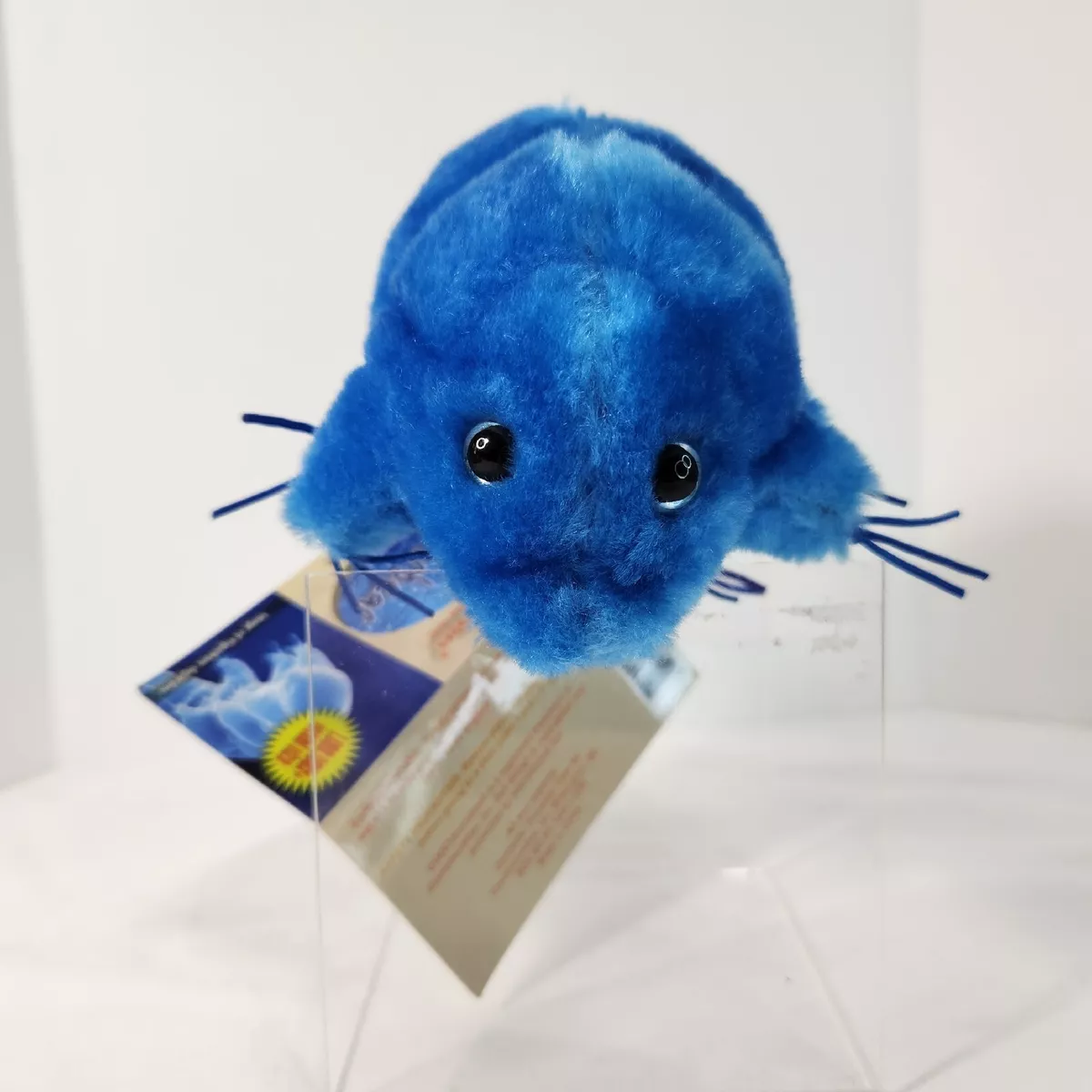 Giant Microbes Waterbear Blue Plush Tardigrade Hypsibius Dujardini Science New
