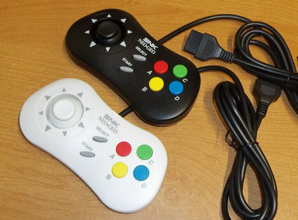 SNK Neo Geo Controller Pad AES, MVS & CD 15-pin, with custom 