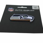 Seattle Seahawks NFL 3-D Metal Auto Emblem
