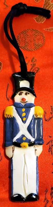 Wonderful 3" Nutcracker Ornament 1988 Sugar Plum Ball New Orleans 