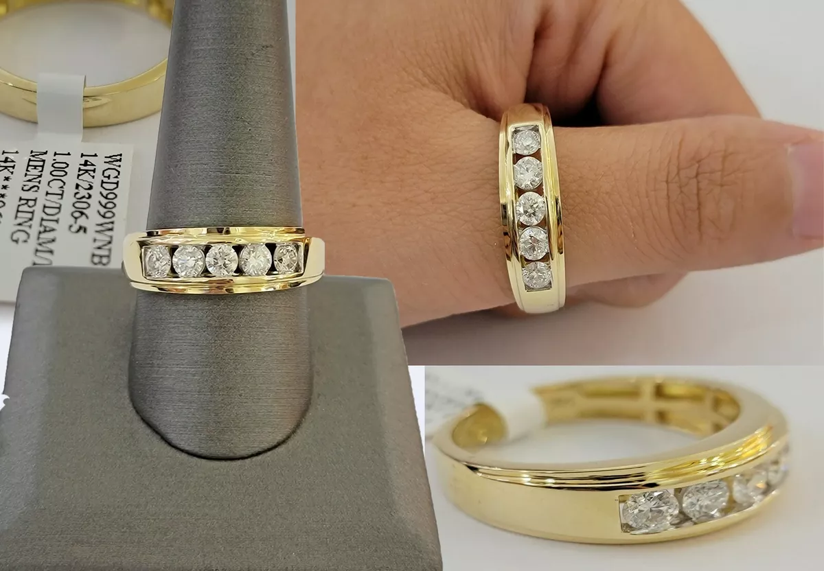 Mens diamond rings sale ebay