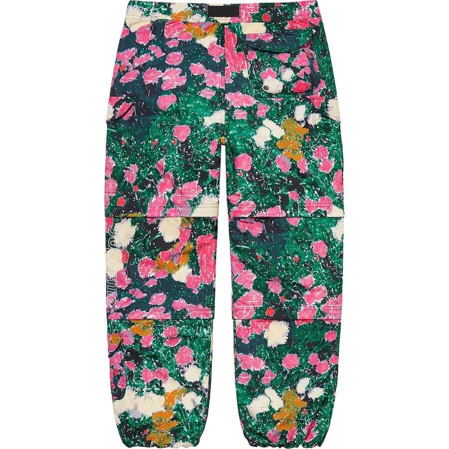 Supreme The North Face Trekking Zip-Off Belted Pant Flowers L