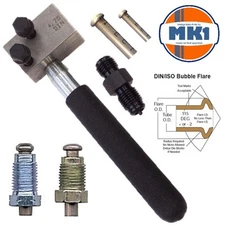 Copper Brake Pipe Line Flaring Tool Professional In-situ 4.75 DIN Hand Held 1