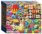 Set of 4 Jigsaw Puzzles - 1000 pieces each puzzle