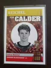 2022-23 Lukas Reichel For Calder Rookie Upper Deck Series 2 Hockey Chicago...