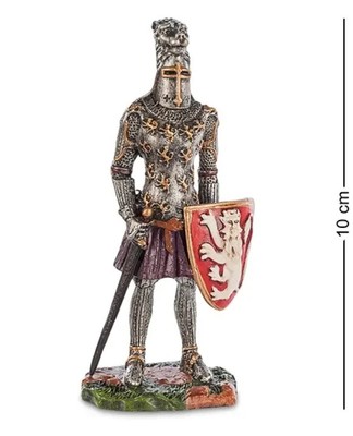 Pewter figurine ''Knight'' Veronese WS-802 .3,9 in. Free shipping