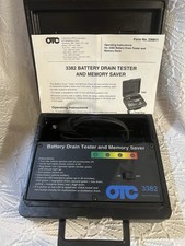 New Otc 3382 Battery Drain Tester Memory Saver Nos