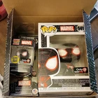 Funko Pop! Vinyl Marvel Miles Morales (Gamer) & Deadpool GameStop Exclusive #541