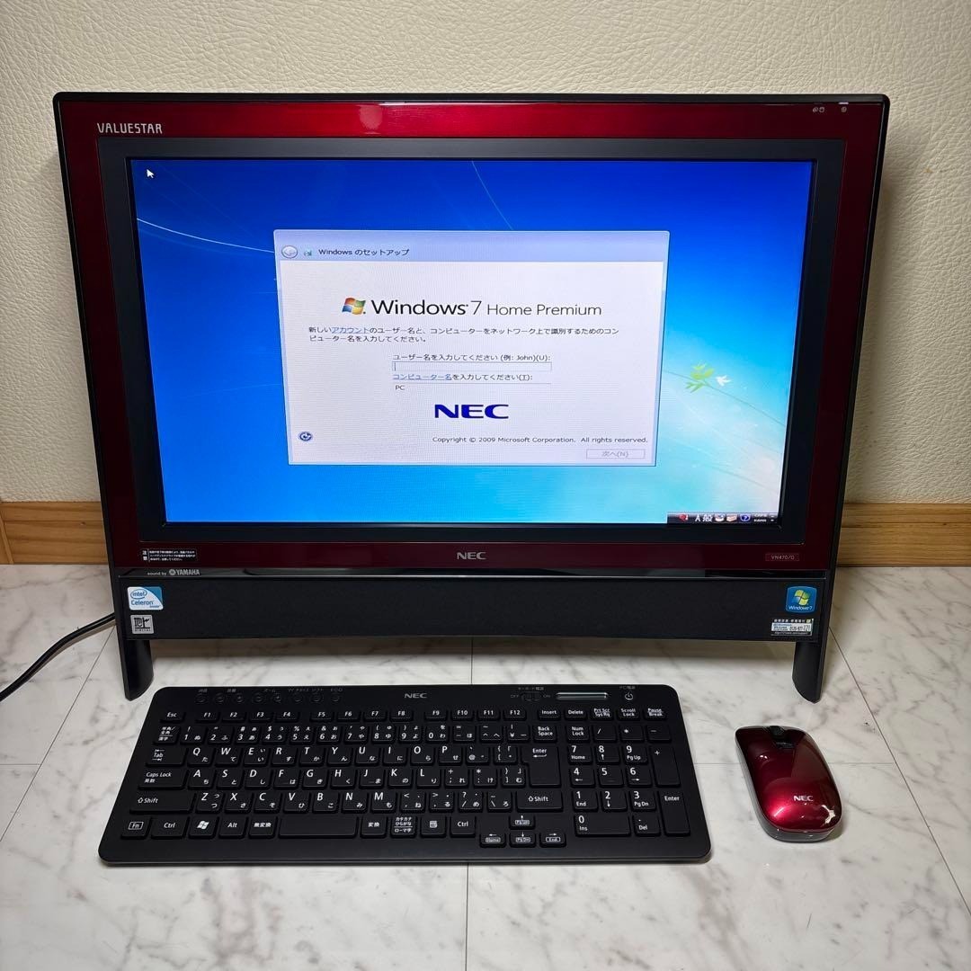NEC VALUESTAR VN470/All-in-one/Desktop PC/Digital TV/Works