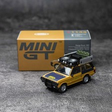 MINI GT #1144 Range Rover 1981 Camel Trophy Sumatra C.Swoboda & K.Mentel Winner